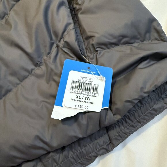 Women's Columbia Size XL Puffer Jacket Warm Winter Coat NEW With Tags! - Picture 4 of 6